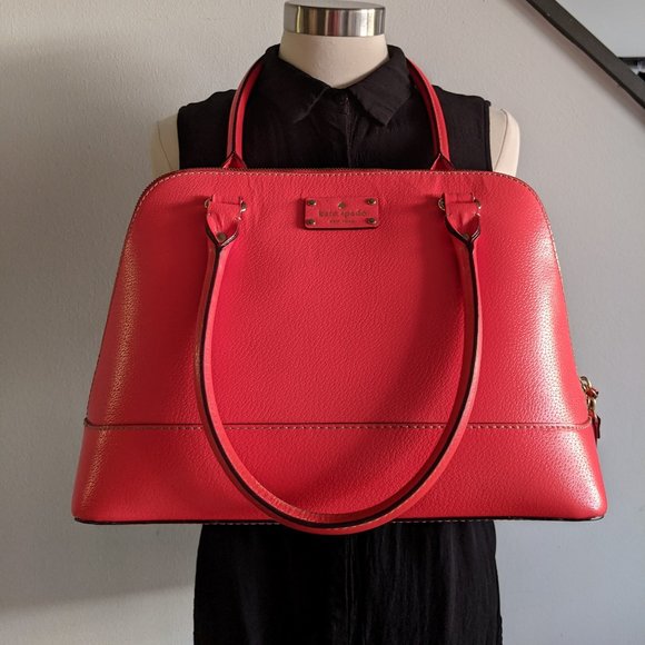 kate spade Handbags - Kate Spade Wellesley Tote, Coral